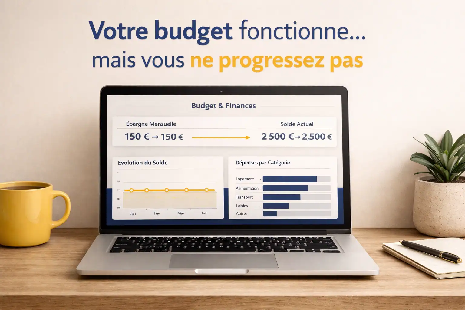 Votre budget fonctionne… mais vous ne progressez pas