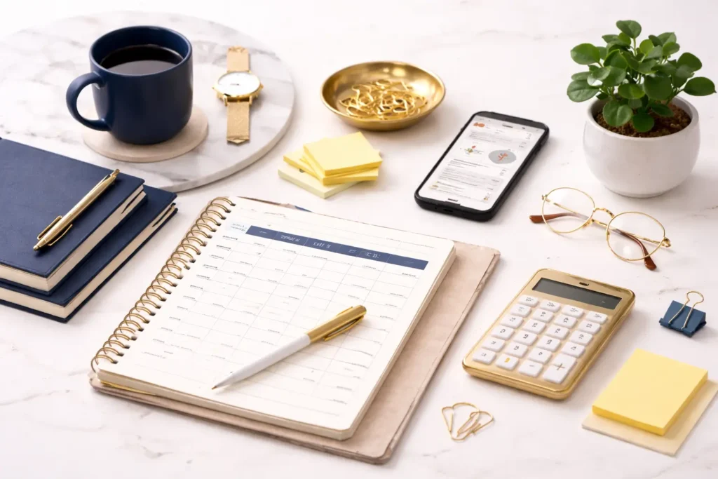 organiser budget espace travail