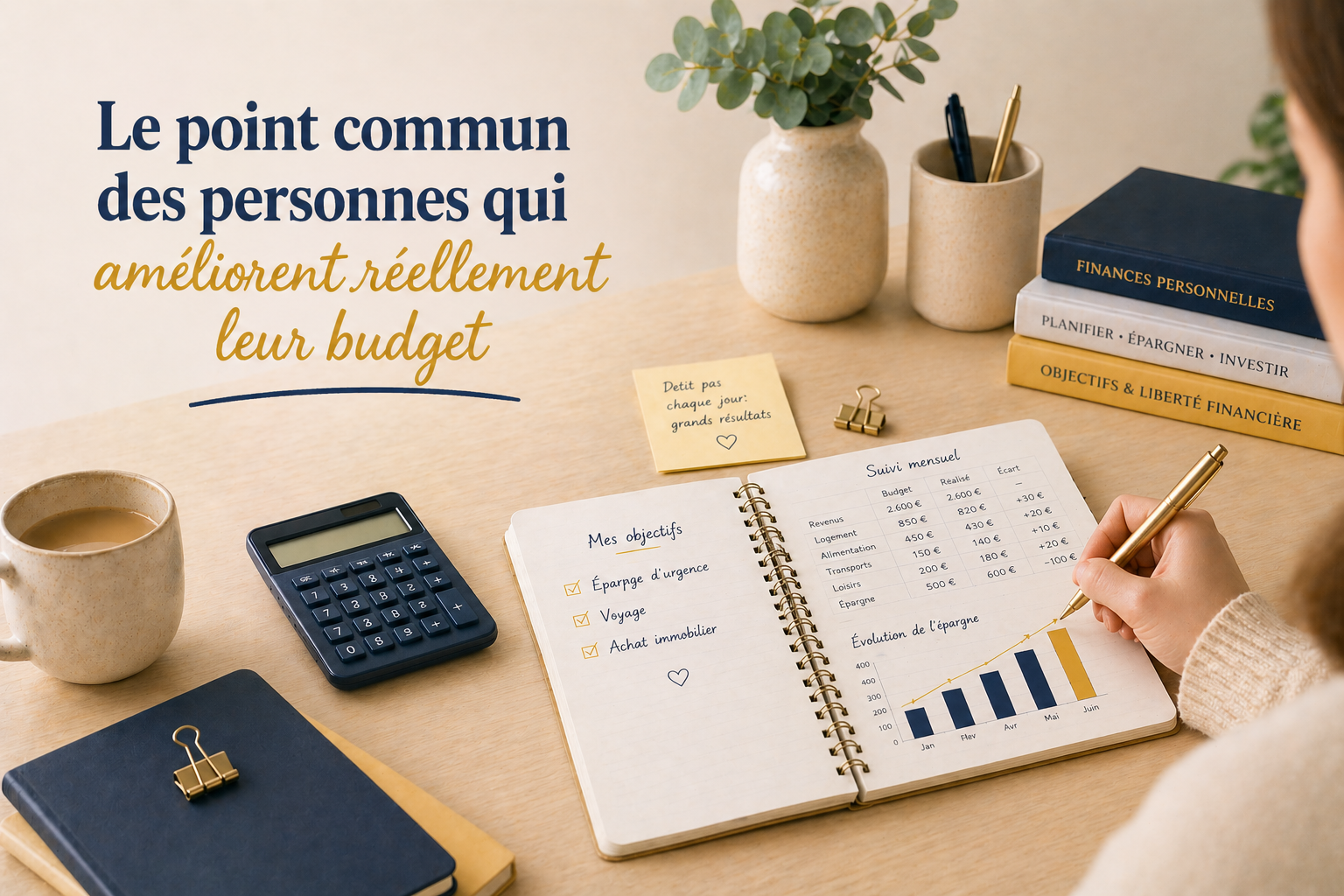 Le point commun des personnes qui améliorent réellement leur budget