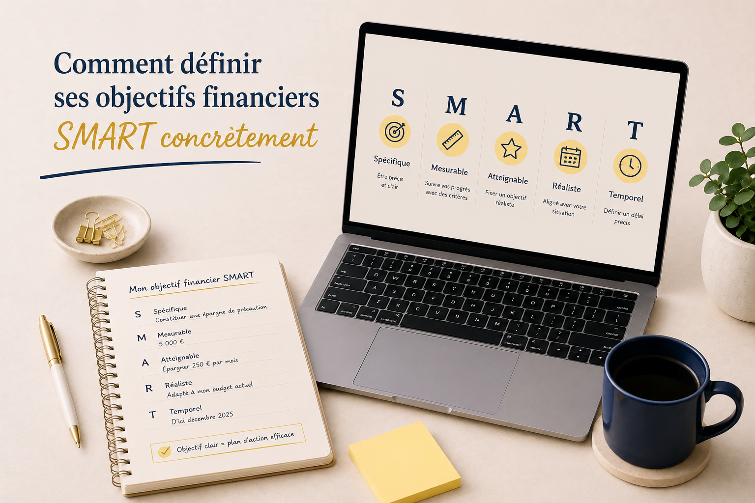 Comment définir ses objectifs financiers SMART concrètement