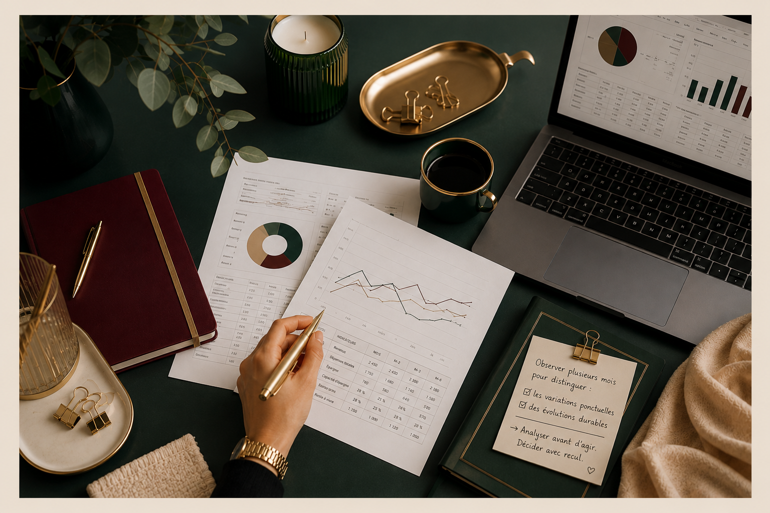 Comment analyser son budget sur plusieurs mois sans se laisser tromper par les variations mensuelles